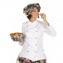 Chaqueta chef Moderna Niza con botones en color