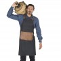 Delantal tejano imitación piel