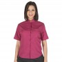 Camisa M. Corta con cuello mao en colores de mujer