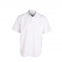 Camisa Manga Corta hombre con bolsillo blanca para hostelería-industrial