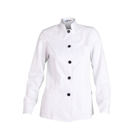 Chaqueta blanca m larga