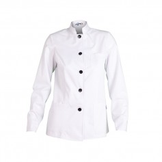 Chaqueta blanca m larga