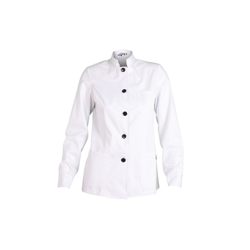 Regulación Disturbio modelo chaqueta blanca m larga