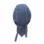 Gorro denim con tiras