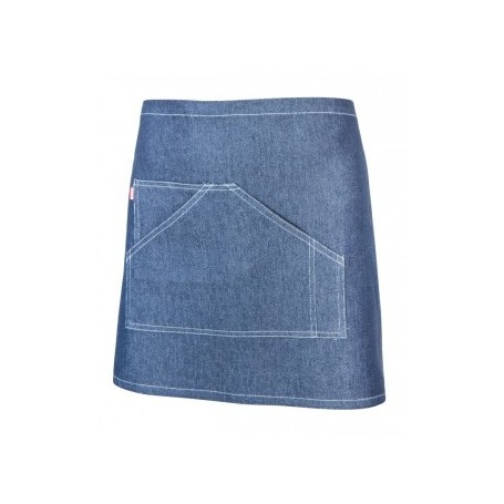 Delantal denim corto