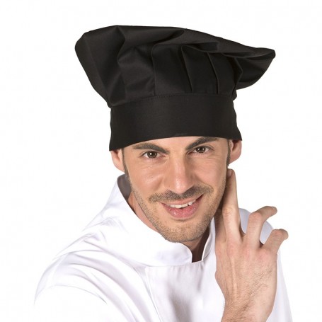 Gorro chef velcro liso