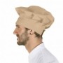 Gorro chef velcro liso