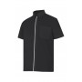 blusa de manga corta bicolor Velilla para hostelería-cocina-alimentación