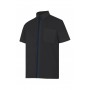 blusa de manga corta bicolor Velilla para hostelería-cocina-alimentación