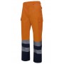 Pantalón bicolor alta visibilidad / Amarillo o Naranja