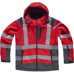 WORKSHELL ROJO COMBI ALTA VISIBILIDAD S9212