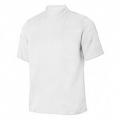 Serie 405209 Chaqueta de cocina microfibra con espalda coolmax manga corta