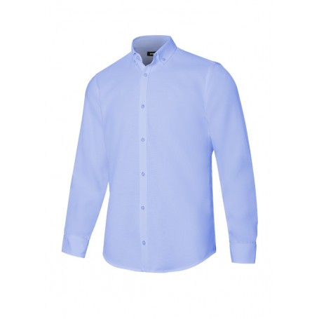 Camisa oxford manga larga hombre