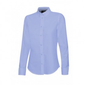 Serie 405005S Camisa oxford manga larga mujer stretch