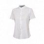 Serie 405014S Camisa cuello tirilla stretch manga corta mujer