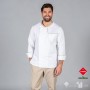 CHAQUETA COCINA HOMBRE OTERO TEJIDO RECICLADO Y ORGANICO KLOPMAN 942500