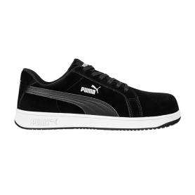 CALZADO PUMA SAFETY ICONIC BLACK LOW