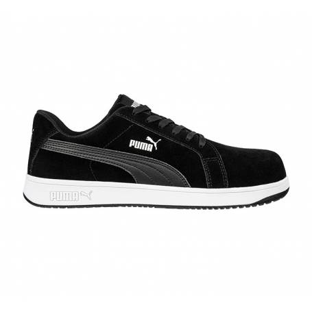 CALZADO PUMA SAFETY ICONIC BLACK LOW