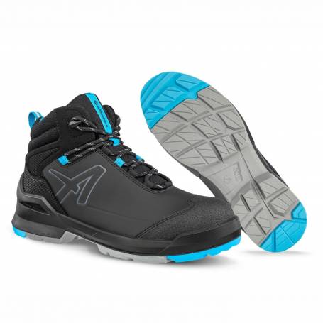 CALZADO ALBATROS SAFETY TARAVAL BLACK/BLUE MID