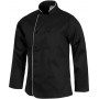 Chaqueta de cocina con vivos a contraste y botones de seguridad.B9206