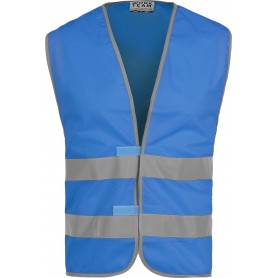 Chaleco con cierre adaptable de velcro y cintas reflectantesHVTT03