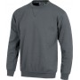Sudadera cuello caja con puños y cintura elásticos.S5505
