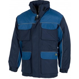 Parka linea 8 combinada, acolchada e impermeable.WF1858