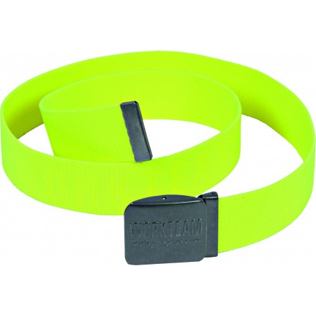 Cinturón elástico con logo en la hebilla y en el tejido.WFA501