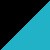 Negro-Turquesa